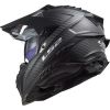 LS2 MX701 EXPLORER CARBON adventure helma matná-černá vel.XS